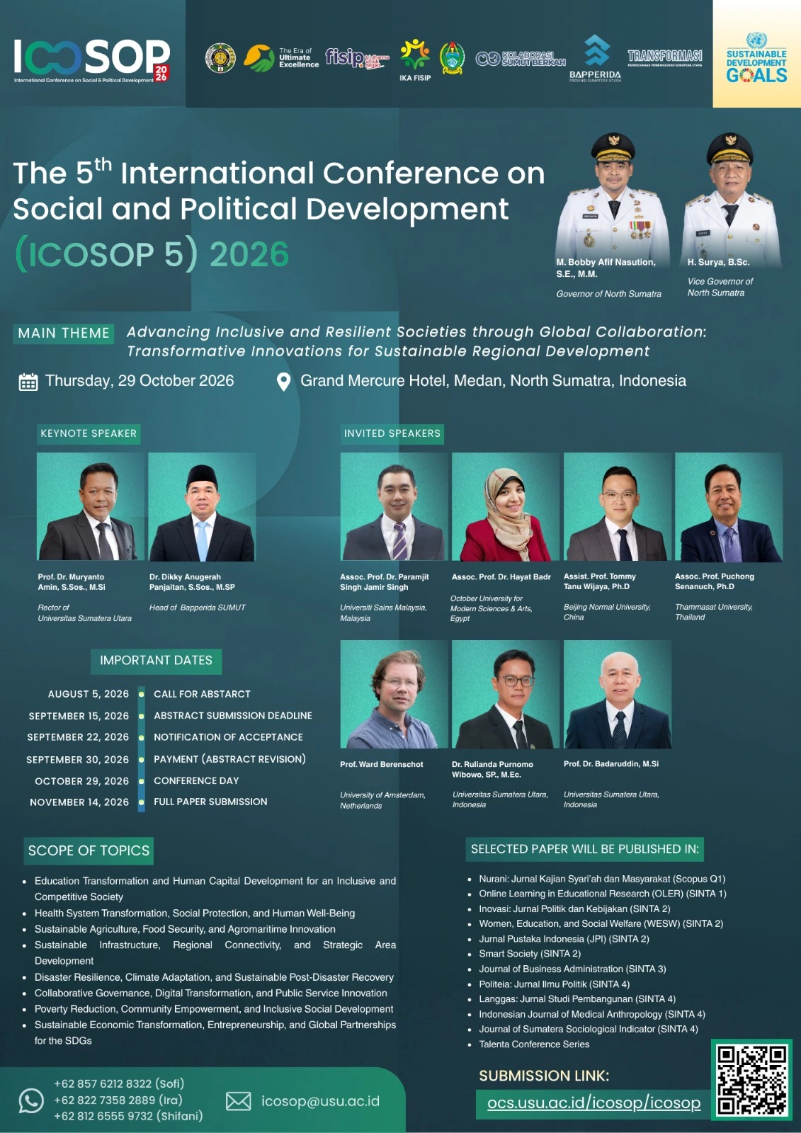 The 5th International Conference on Social and Political Development 2026